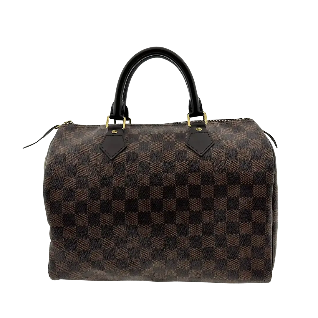 Louis Vuitton Speedy 30 Damier Ebene Hot Stamping JIL / gut Louis Vuitton