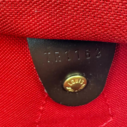 Louis Vuitton Speedy 30 Damier Ebene Hot Stamping JIL / gut Louis Vuitton