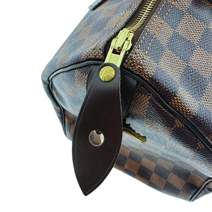 Louis Vuitton Speedy 30 Damier Ebene Hot Stamping JIL / gut Louis Vuitton