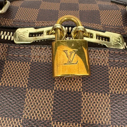 Louis Vuitton Speedy 35 Damier Ebene Bandouliere N41366 / akzeptabel Louis Vuitton