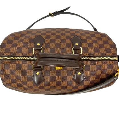 Louis Vuitton Speedy 35 Damier Ebene Bandouliere N41366 / akzeptabel Louis Vuitton