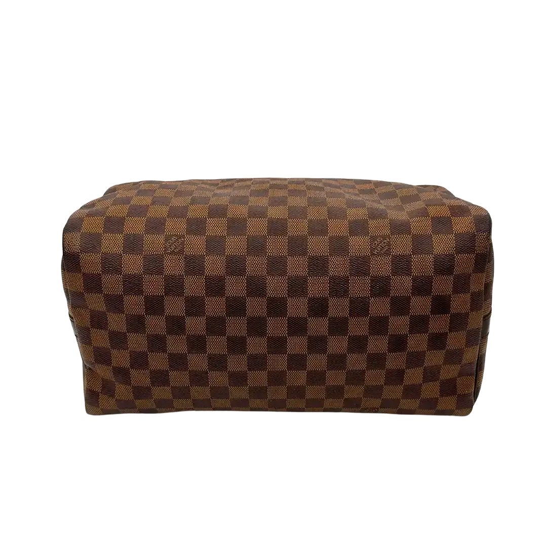 Louis Vuitton Speedy 35 Damier Ebene Bandouliere N41366 / akzeptabel Louis Vuitton