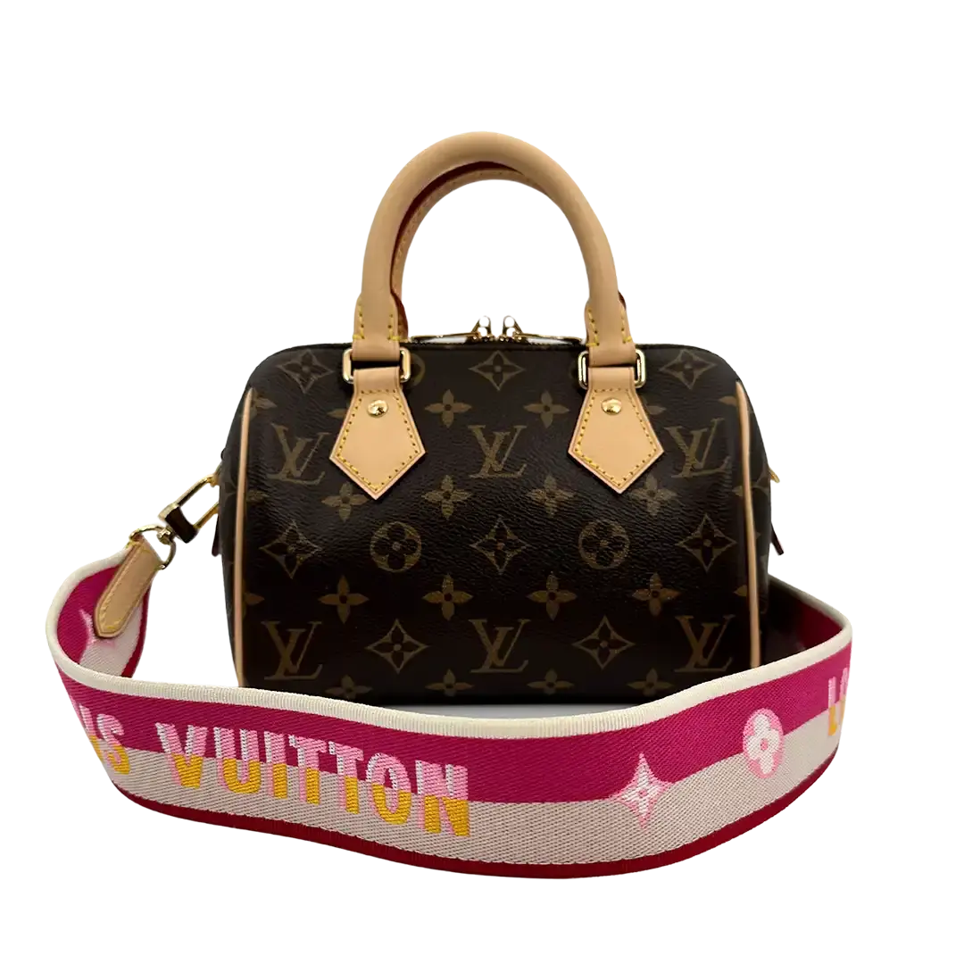Louis Vuitton Speedy Bandouliere 20 Monogramm Fuchsia M45948 / neuwertig Louis Vuitton