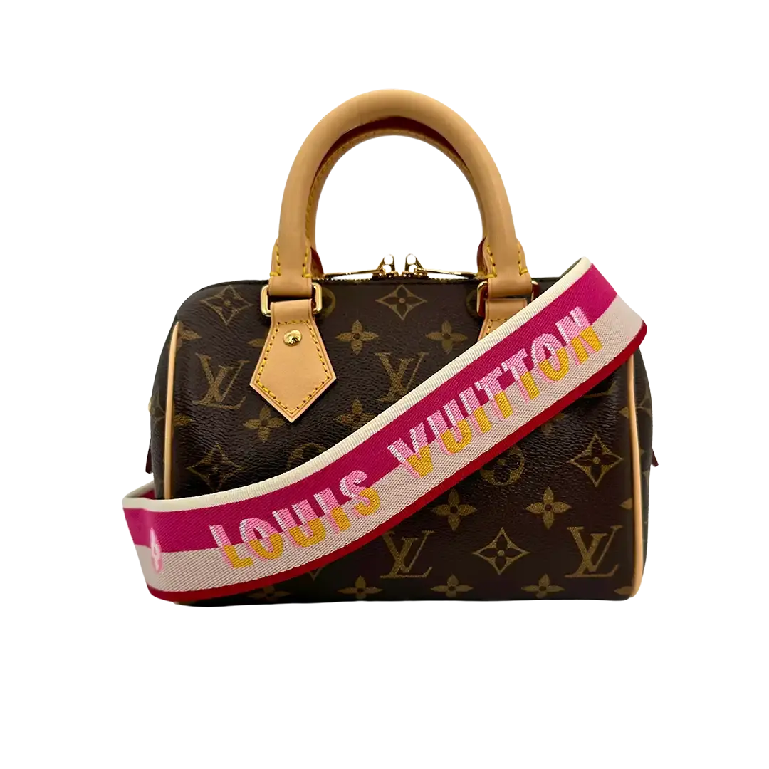 Louis Vuitton Speedy Bandouliere 20 Monogramm Fuchsia M45948 / neuwertig Louis Vuitton
