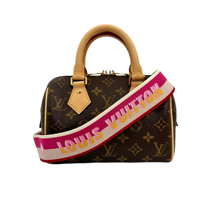 Louis Vuitton Speedy Bandouliere 20 Monogramm Fuchsia M45948 / neuwertig Louis Vuitton