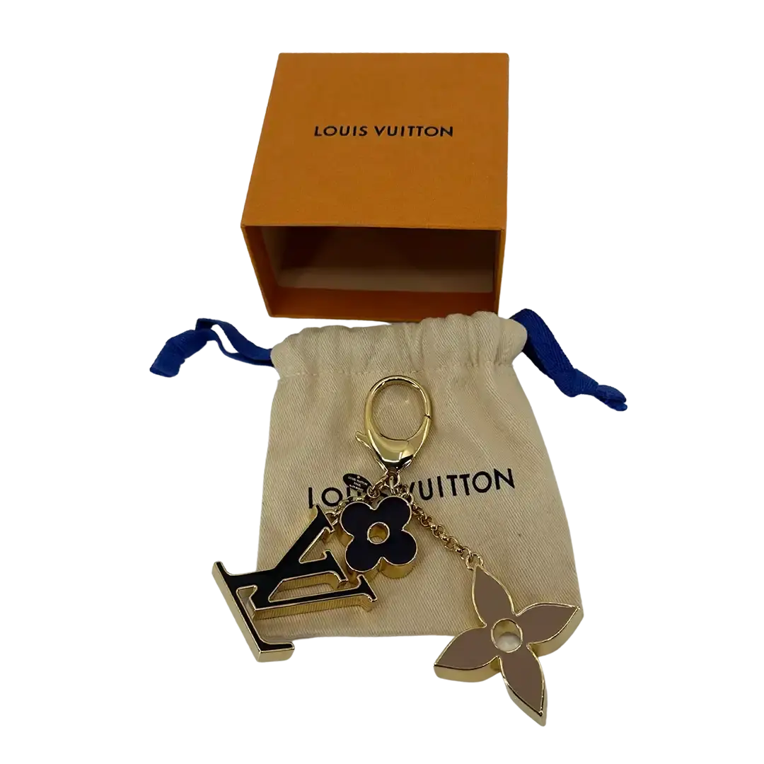 Louis Vuitton Taschenanhänger M67119 Taschenanhänger Fleur de Monogram Fullset / neuwertig Louis Vuitton