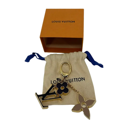 Louis Vuitton Taschenanhänger M67119 Taschenanhänger Fleur de Monogram Fullset / neuwertig Louis Vuitton