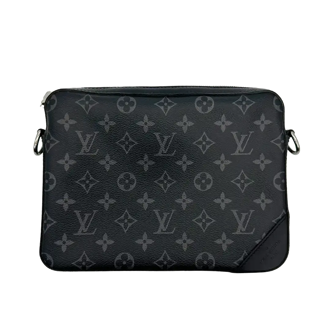 Louis Vuitton Trio Messenger Bag Monogram Eclipse M69443 Fullset / sehr gut Louis Vuitton
