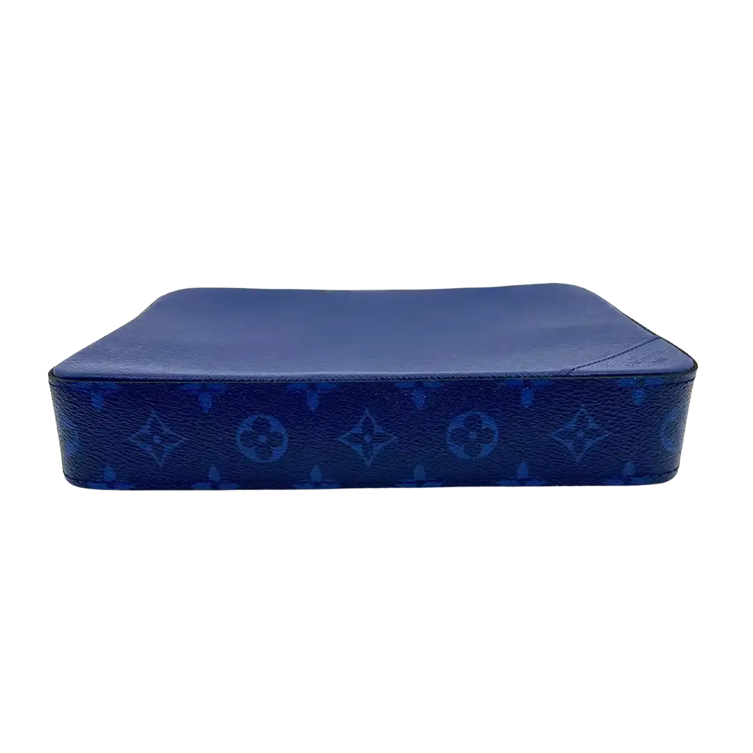 Louis Vuitton Trio Messenger Bag Taigarama Cobalt blau M30848 Fullset / neuwertig Louis Vuitton