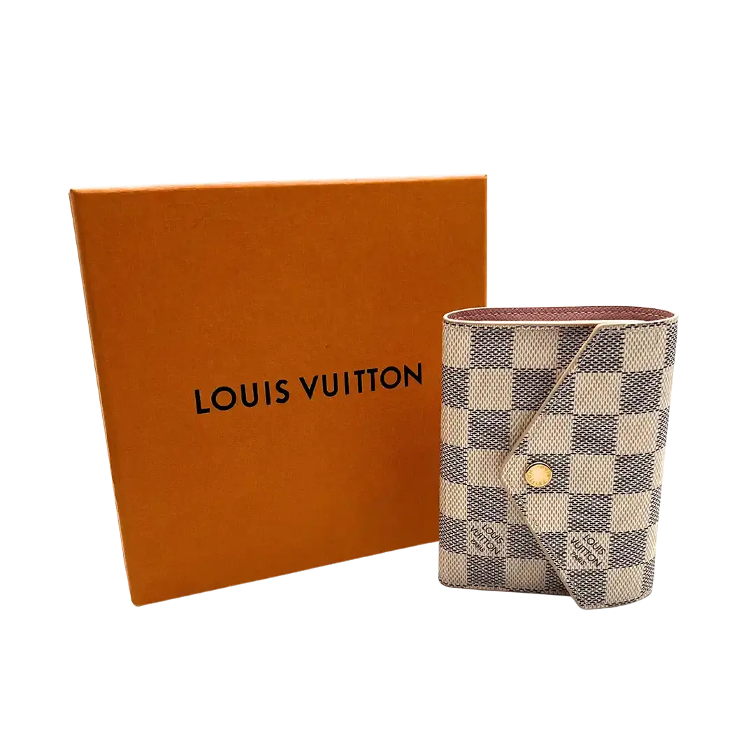 Louis Vuitton Victorine Karton und Geldbörse