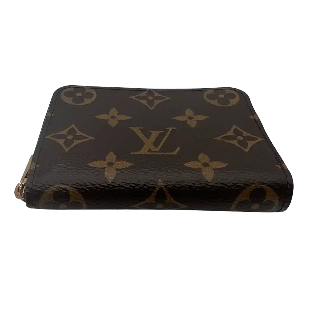Louis Vuitton Zippy Coin Geldbeutel klein Monogram Canvas / Sehr gut Fullset Louis Vuitton
