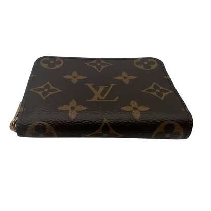 Louis Vuitton Zippy Coin Geldbeutel klein Monogram Canvas / Sehr gut Fullset Louis Vuitton