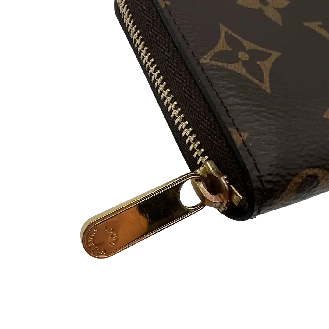 Louis Vuitton Zippy Coin Geldbeutel klein Monogram Canvas / Sehr gut Fullset Louis Vuitton