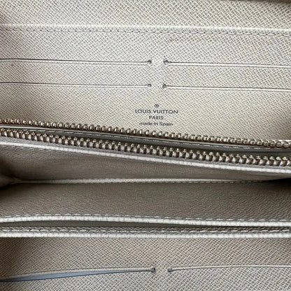 Louis Vuitton Zippy Damier Azur Canvas Geldbörse / gut Louis Vuitton