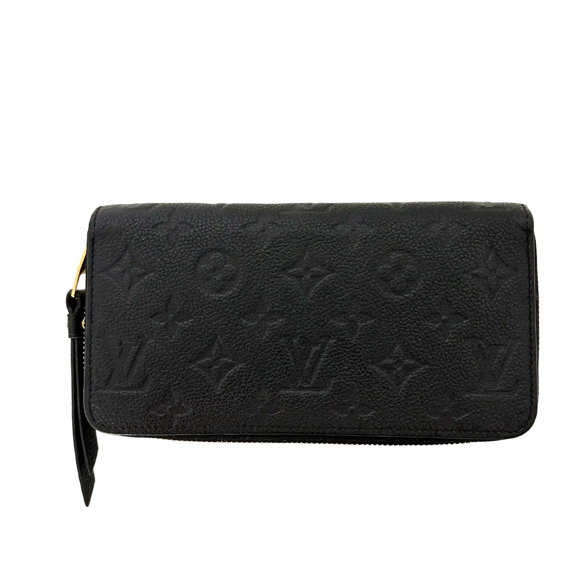 Louis Vuitton Zippy Geldbörse Zippy Monogram Empreinte noir M61864 / sehr gut Louis Vuitton