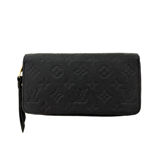 Louis Vuitton Zippy Geldbörse Zippy Monogram Empreinte noir M61864 / sehr gut Louis Vuitton