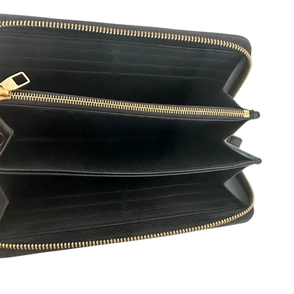 Louis Vuitton Zippy Geldbörse Zippy Monogram Empreinte noir M61864 / sehr gut Louis Vuitton