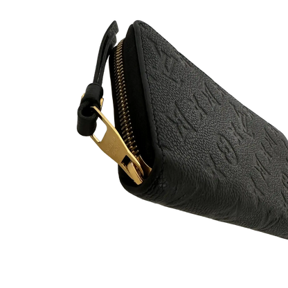 Louis Vuitton Zippy Geldbörse Zippy Monogram Empreinte noir M61864 / sehr gut Louis Vuitton