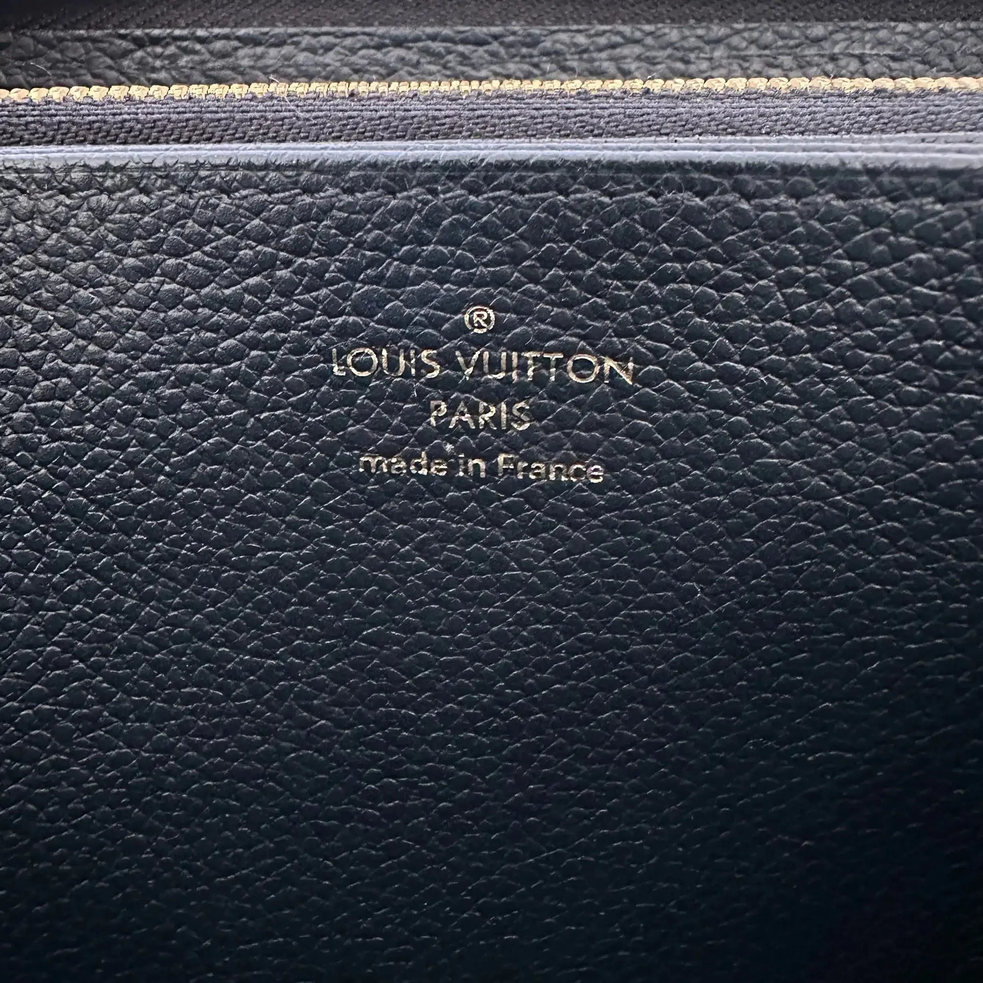Louis Vuitton Zippy Geldbörse Zippy Monogram Empreinte noir M61864 / sehr gut Louis Vuitton