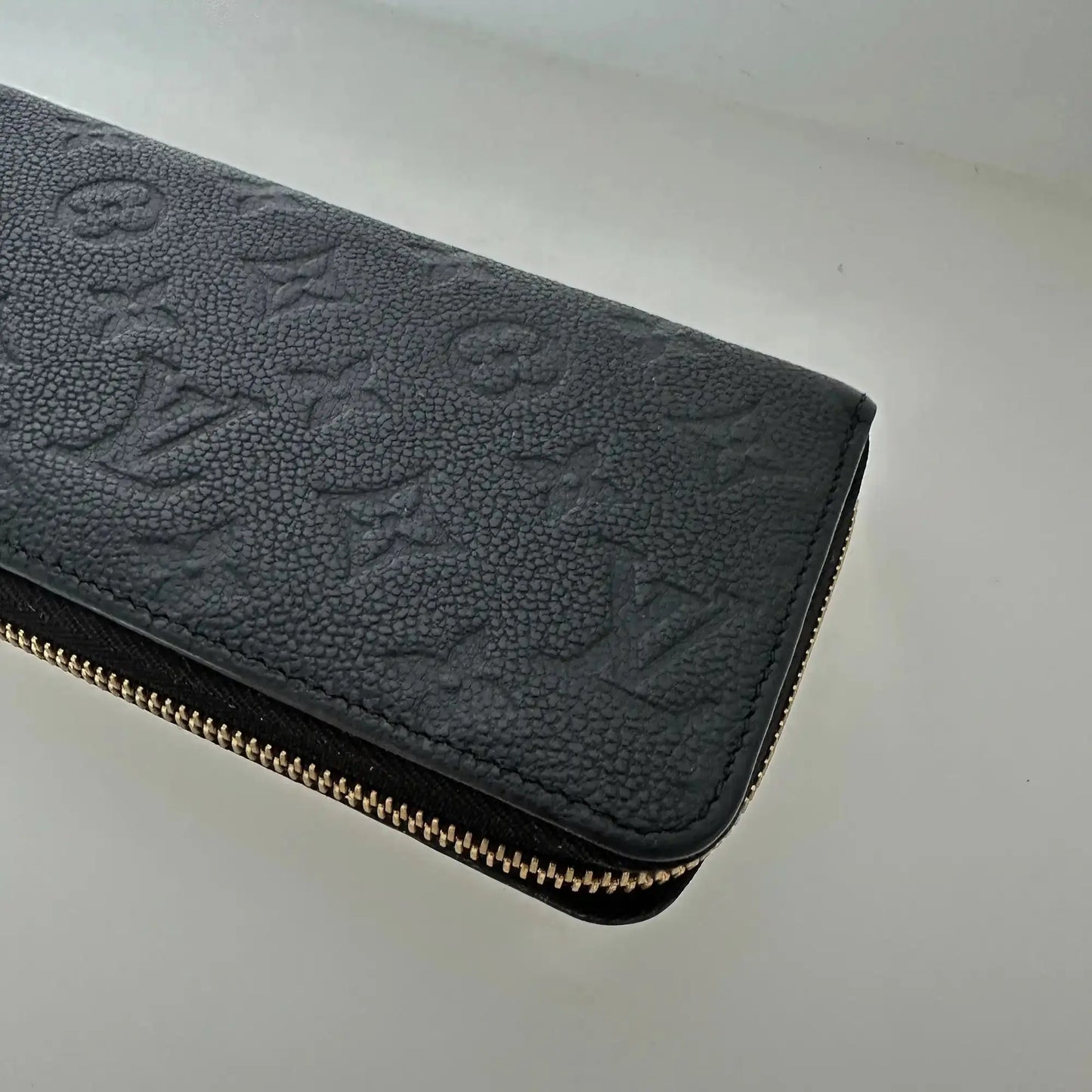 Louis Vuitton Zippy Geldbörse Zippy Monogram Empreinte noir M61864 / sehr gut Louis Vuitton