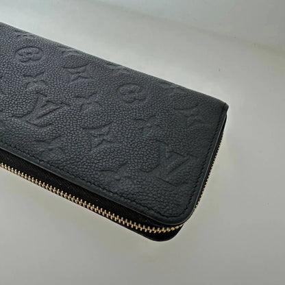 Louis Vuitton Zippy Geldbörse Zippy Monogram Empreinte noir M61864 / sehr gut Louis Vuitton
