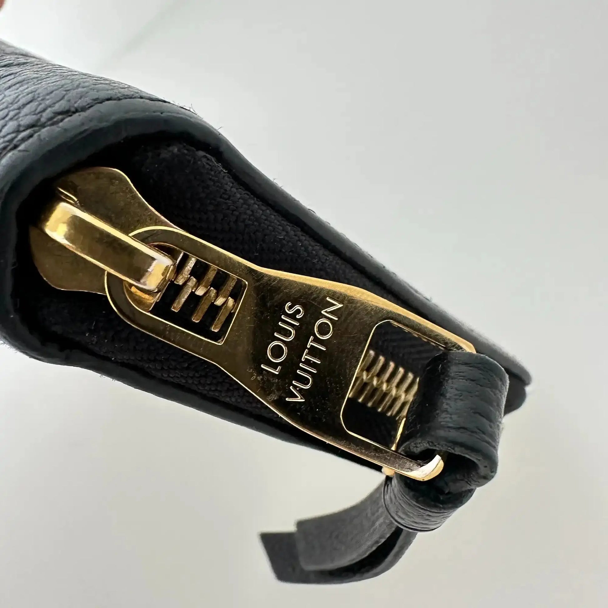 Louis Vuitton Zippy Geldbörse Zippy Monogram Empreinte noir M61864 / sehr gut Louis Vuitton