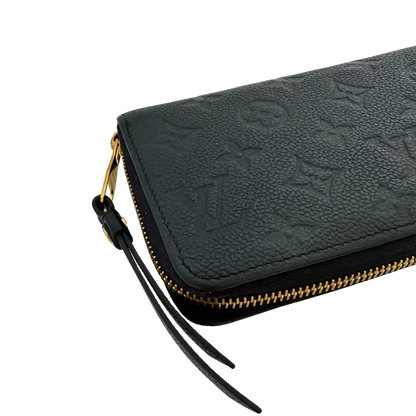 Louis Vuitton Zippy Geldbörse Zippy Monogram Empreinte noir M61864 / sehr gut Louis Vuitton