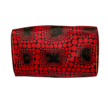 Louis Vuitton x Kusama Yayoi 2012 Limited Edition Speedy 30 rot / sehr gut Echtheitscheck