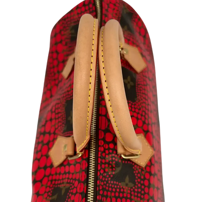 Louis Vuitton x Kusama Yayoi 2012 Limited Edition Speedy 30 rot / sehr gut Echtheitscheck