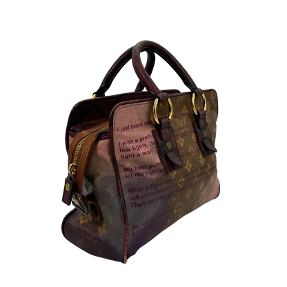 Louis Vuitton x Richard Prince 2008 Graduate Jokes Tote Bag / gut Louis Vuitton