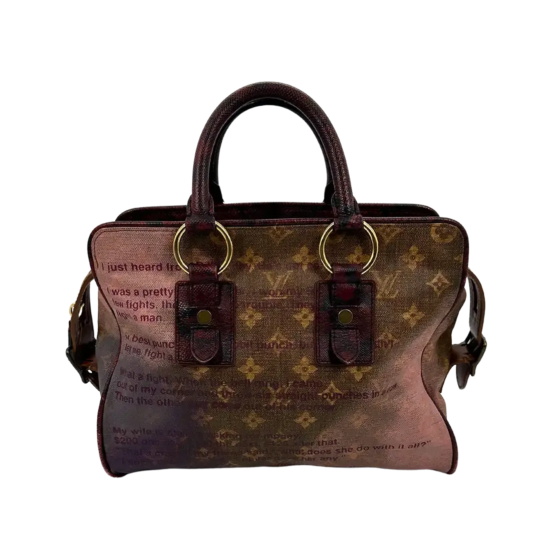 Louis Vuitton x Richard Prince 2008 Graduate Jokes Tote Bag / gut Louis Vuitton