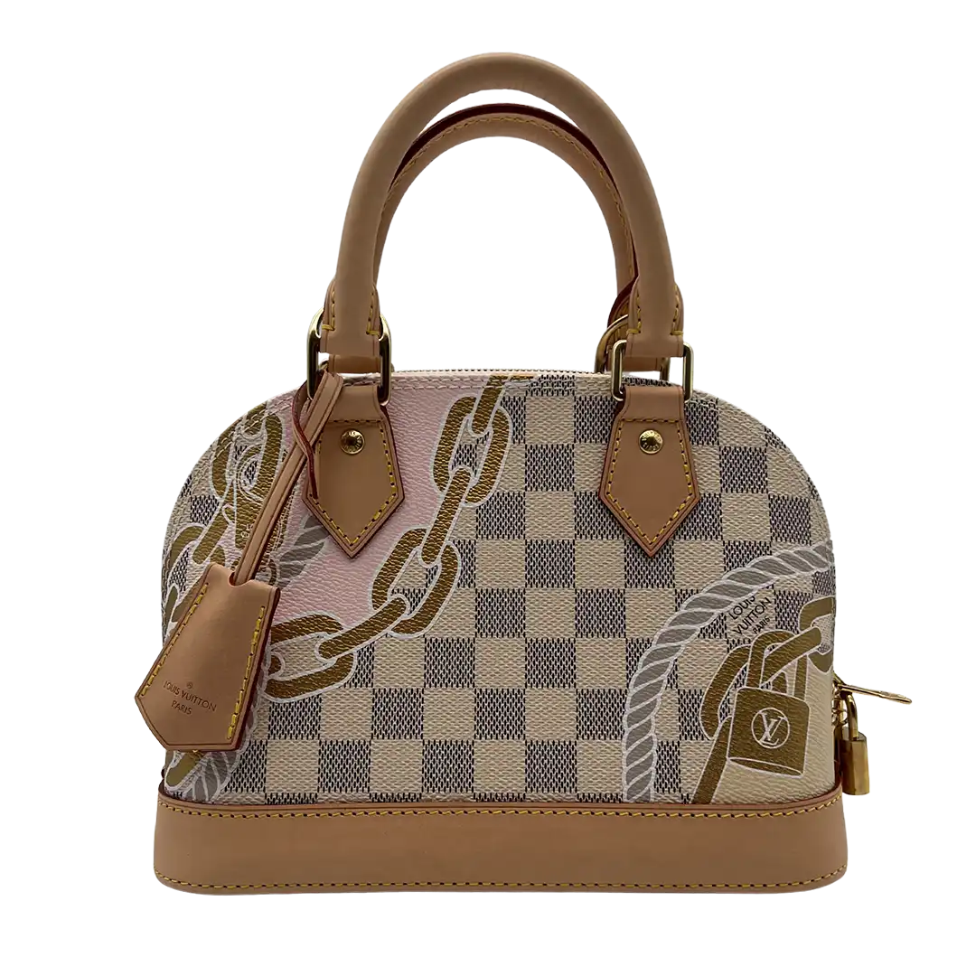 Louis Vuitton Alma BB Nautical Damier Azur  N40472 Fullset / ungetragen Louis Vuitton