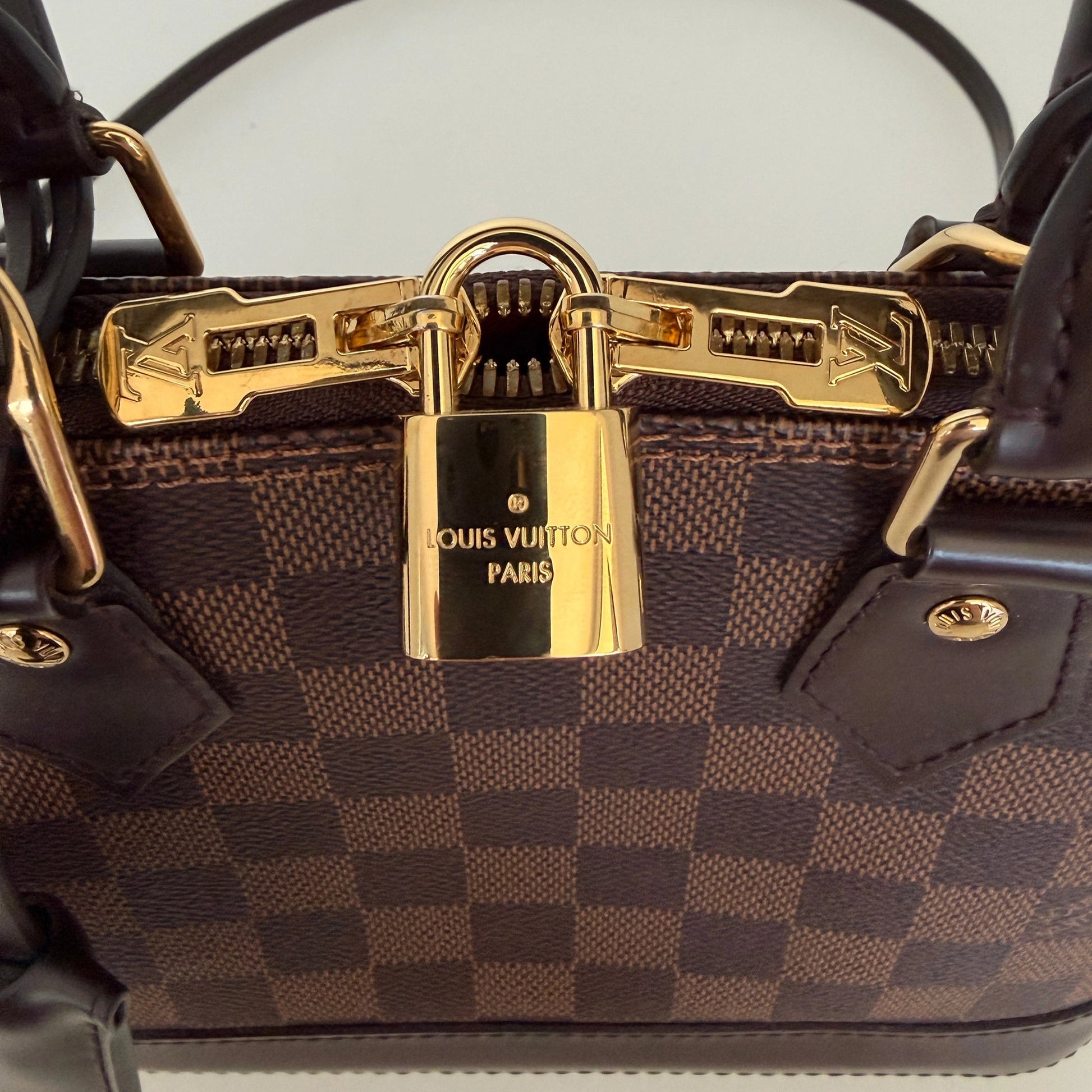Louis Vuitton Alma BB Ebene Canvas N40606 Braun Fullset / neuwertig Louis Vuitton