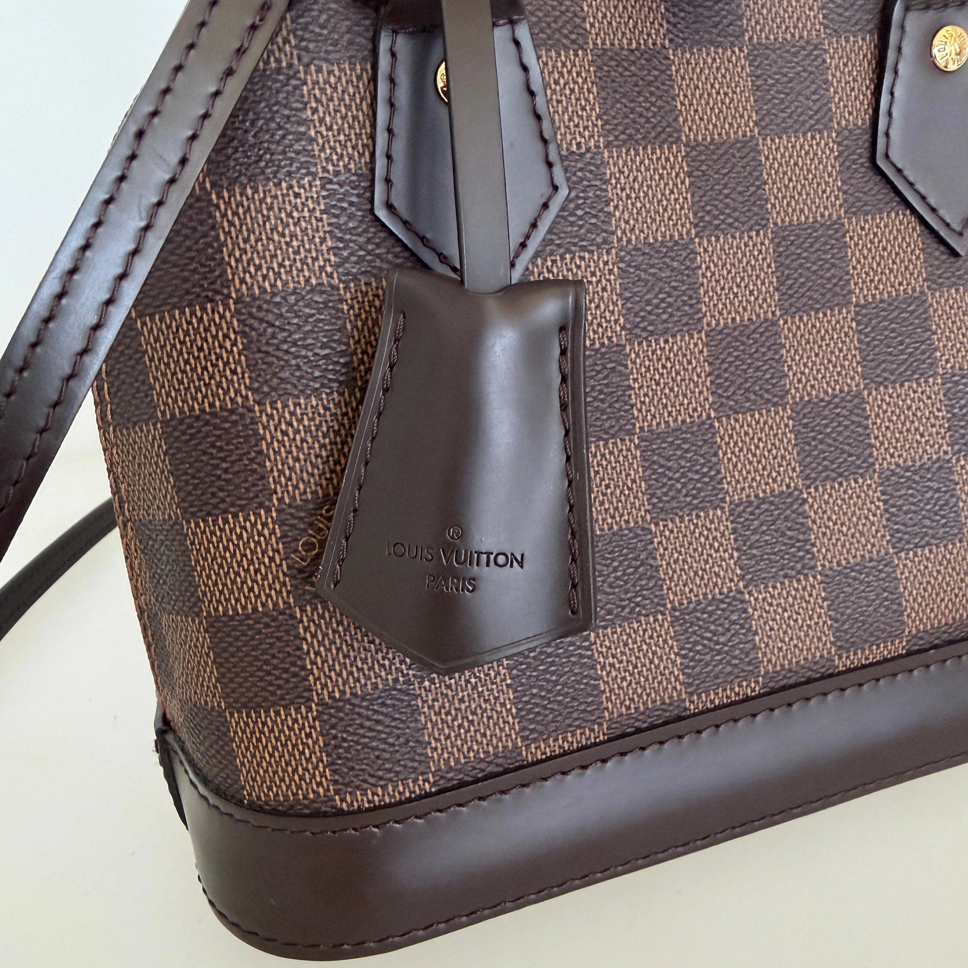 Louis Vuitton Alma BB Ebene Canvas N40606 Braun Fullset / neuwertig Louis Vuitton