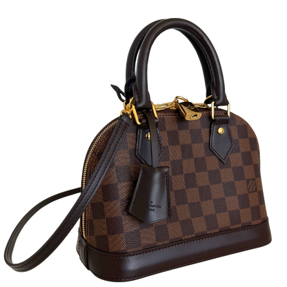 Louis Vuitton Alma BB Ebene Canvas N40606 Braun Fullset / neuwertig Louis Vuitton
