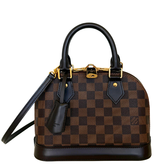 Louis Vuitton Alma BB Ebene Canvas N40606 Braun Fullset / neuwertig Louis Vuitton