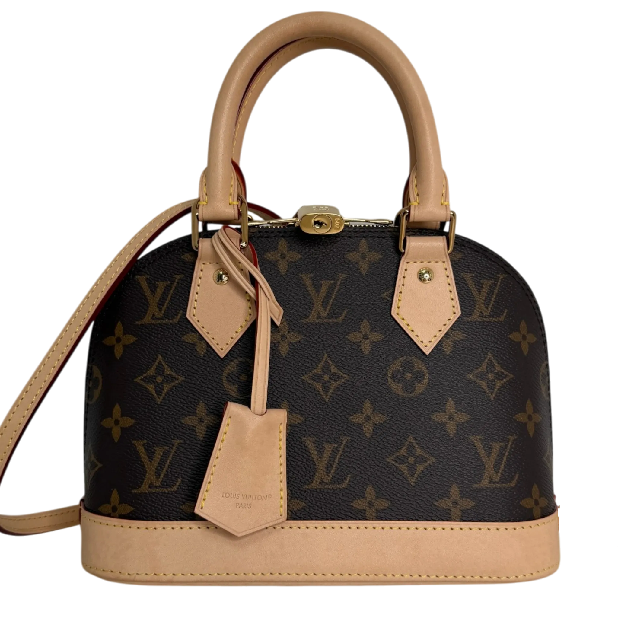 Louis Vuitton Alma BB Monogram Canvas M46990 Fullset Louis Vuitton