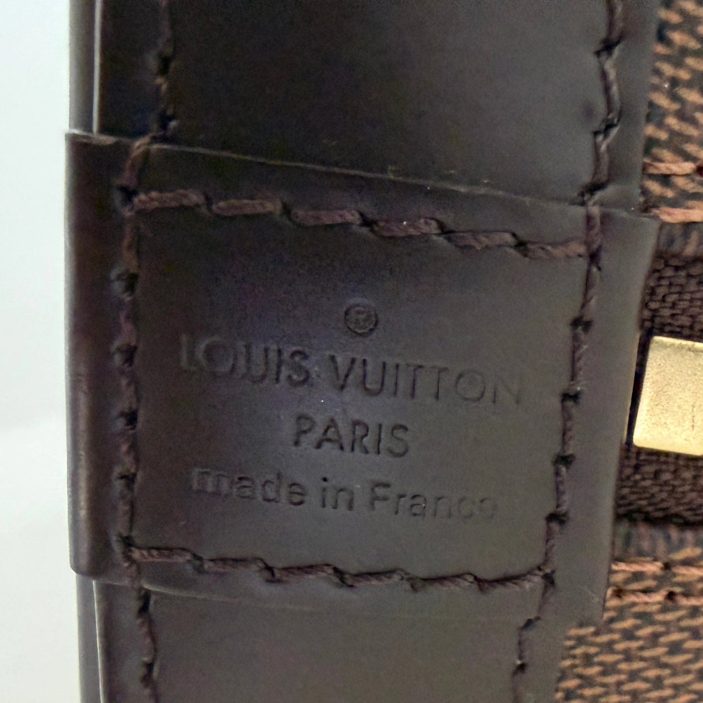 Louis Vuitton Alma BB Ebene Canvas N40606 Braun Fullset / neuwertig Louis Vuitton