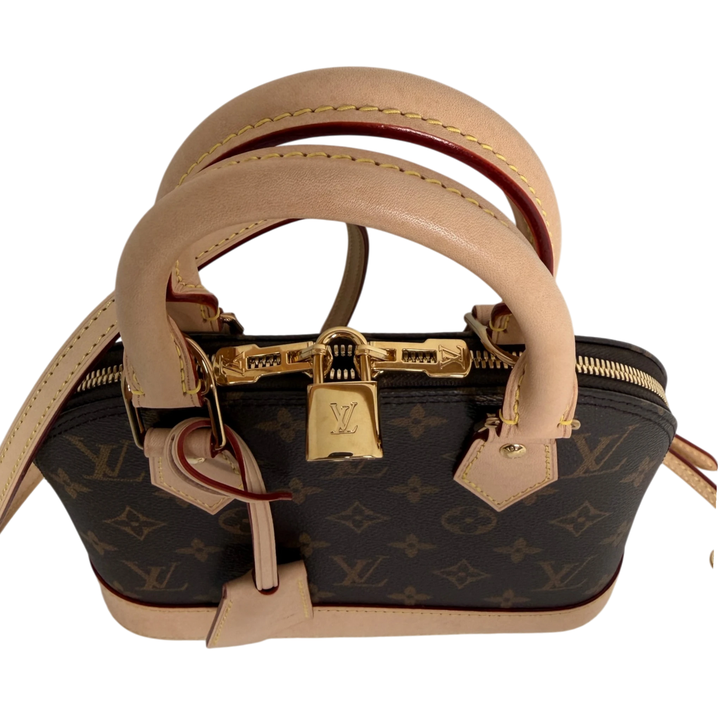 Louis Vuitton Alma BB Monogram Canvas M46990 Fullset Louis Vuitton