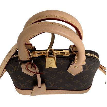Louis Vuitton Alma BB Monogram Canvas M46990 Fullset Louis Vuitton