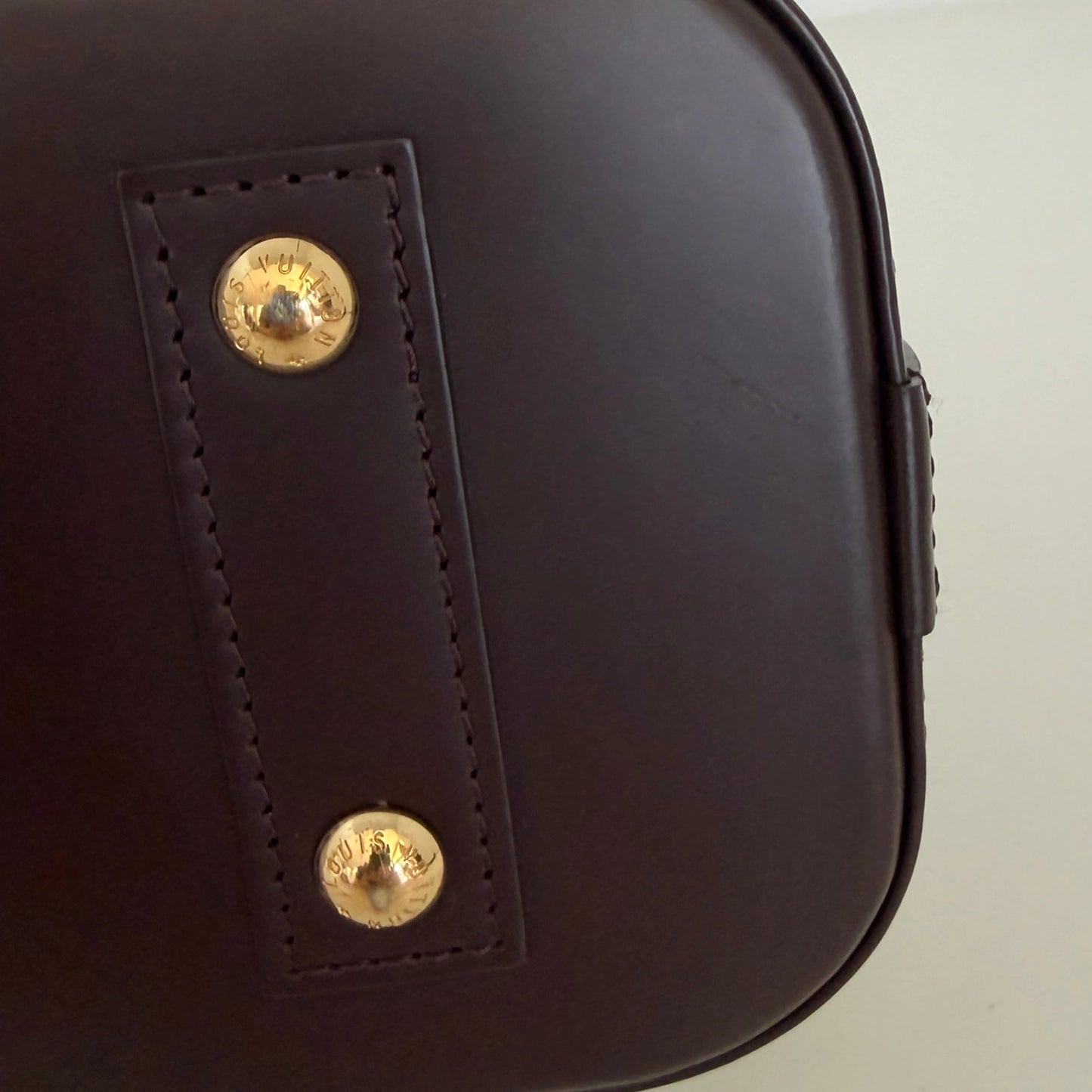 Louis Vuitton Alma BB Ebene Canvas N40606 Braun Fullset / neuwertig Louis Vuitton