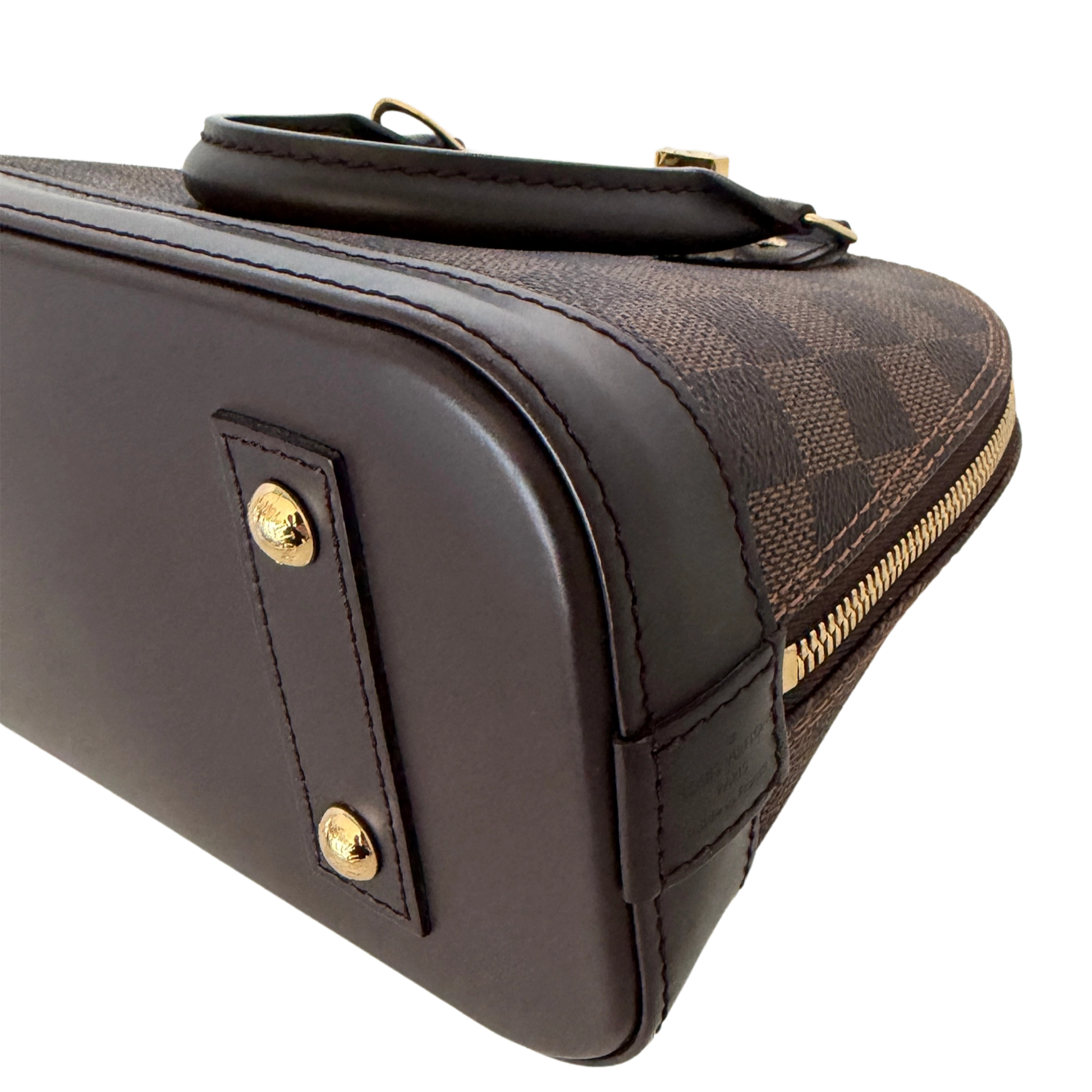 Louis Vuitton Alma BB Ebene Canvas N40606 Braun Fullset / neuwertig Louis Vuitton