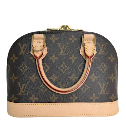 Louis Vuitton Alma BB Monogram Canvas M46990 Fullset Louis Vuitton