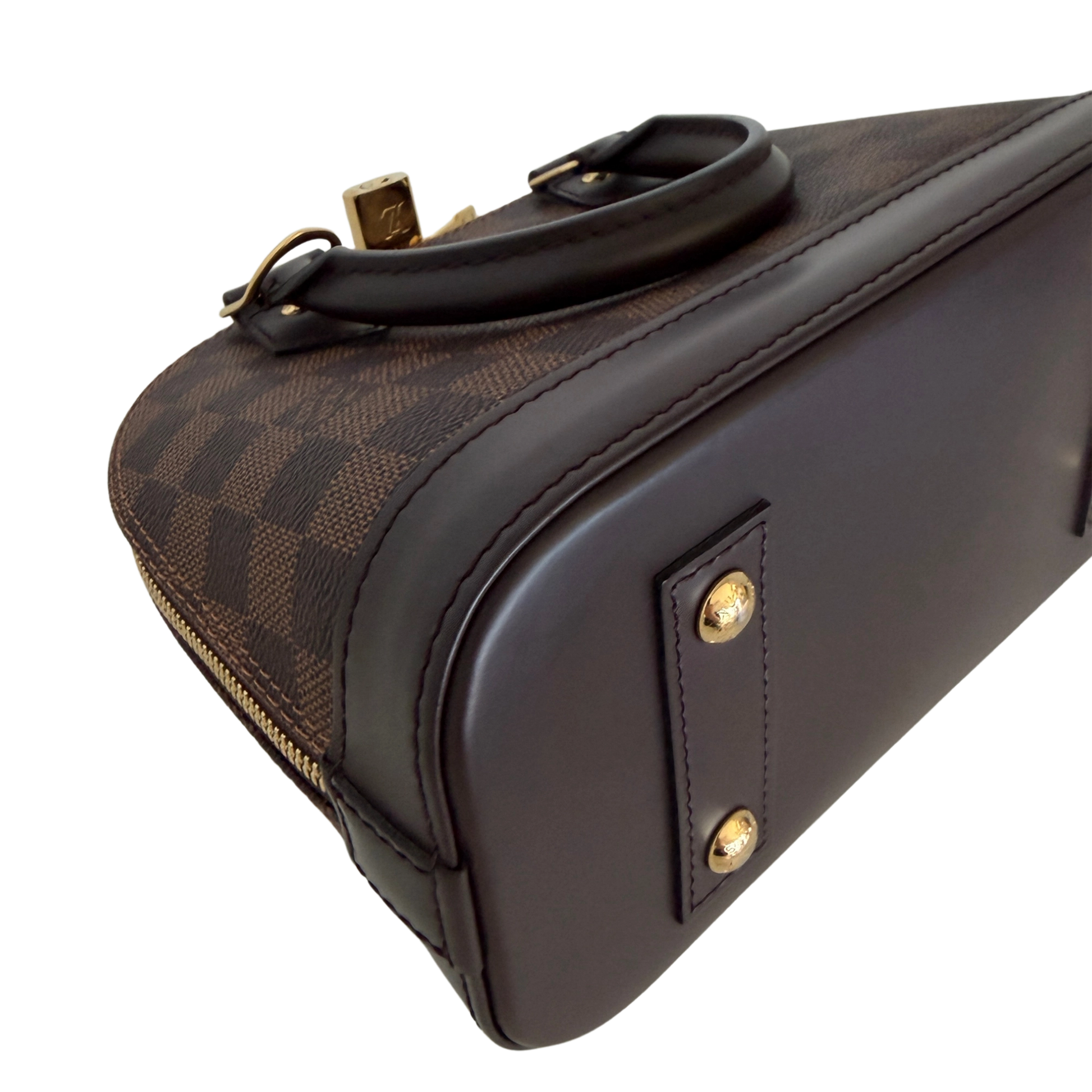 Louis Vuitton Alma BB Ebene Canvas N40606 Braun Fullset / neuwertig Louis Vuitton