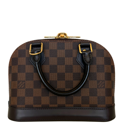 Louis Vuitton Alma BB Ebene Canvas N40606 Braun Fullset / neuwertig Louis Vuitton