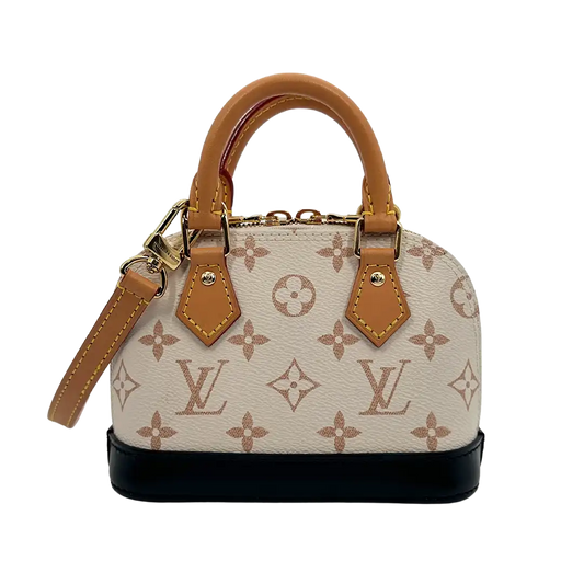 Louis Vuitton Nano Alma Monogram Dune M46895 Fullset / sehr gut Louis Vuitton
