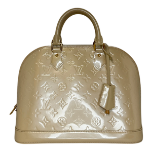 Louis Vuitton Alma PM Monogram Vernis beige