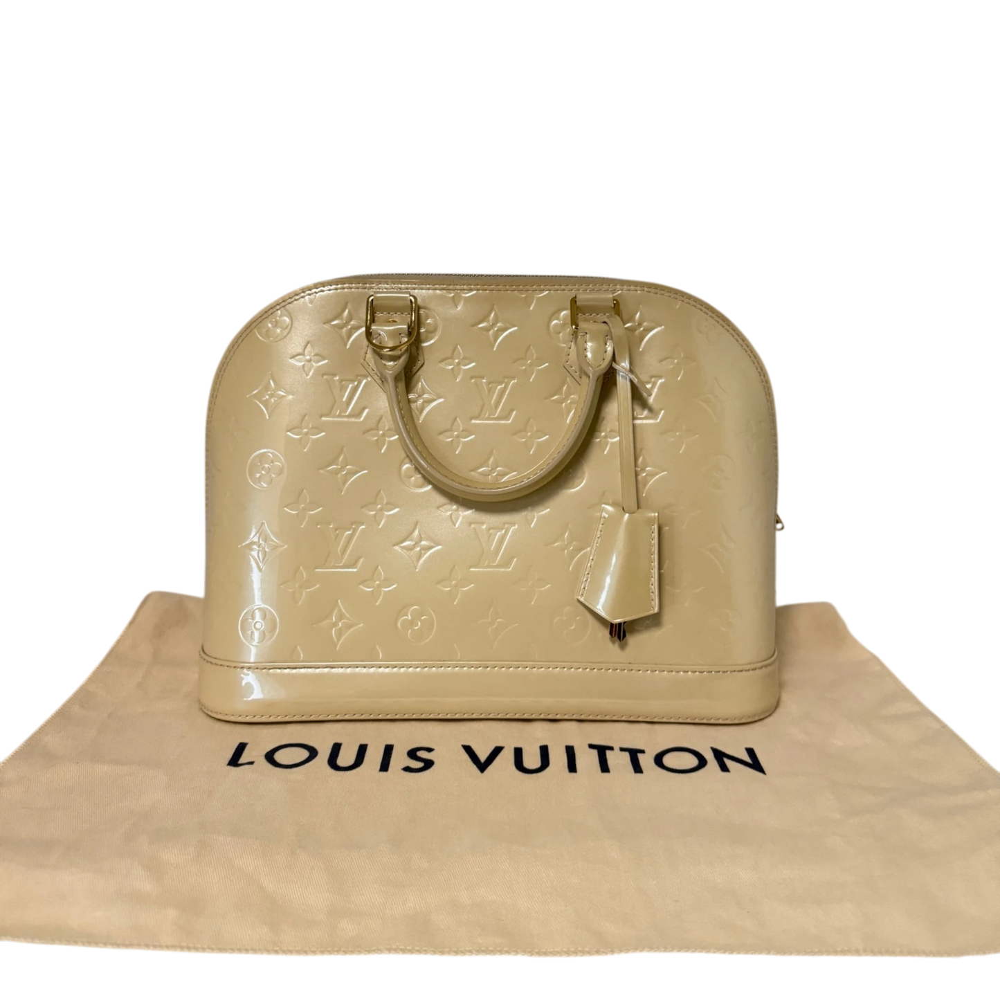 Louis Vuitton Alma PM Monogram Vernis beige Louis Vuitton