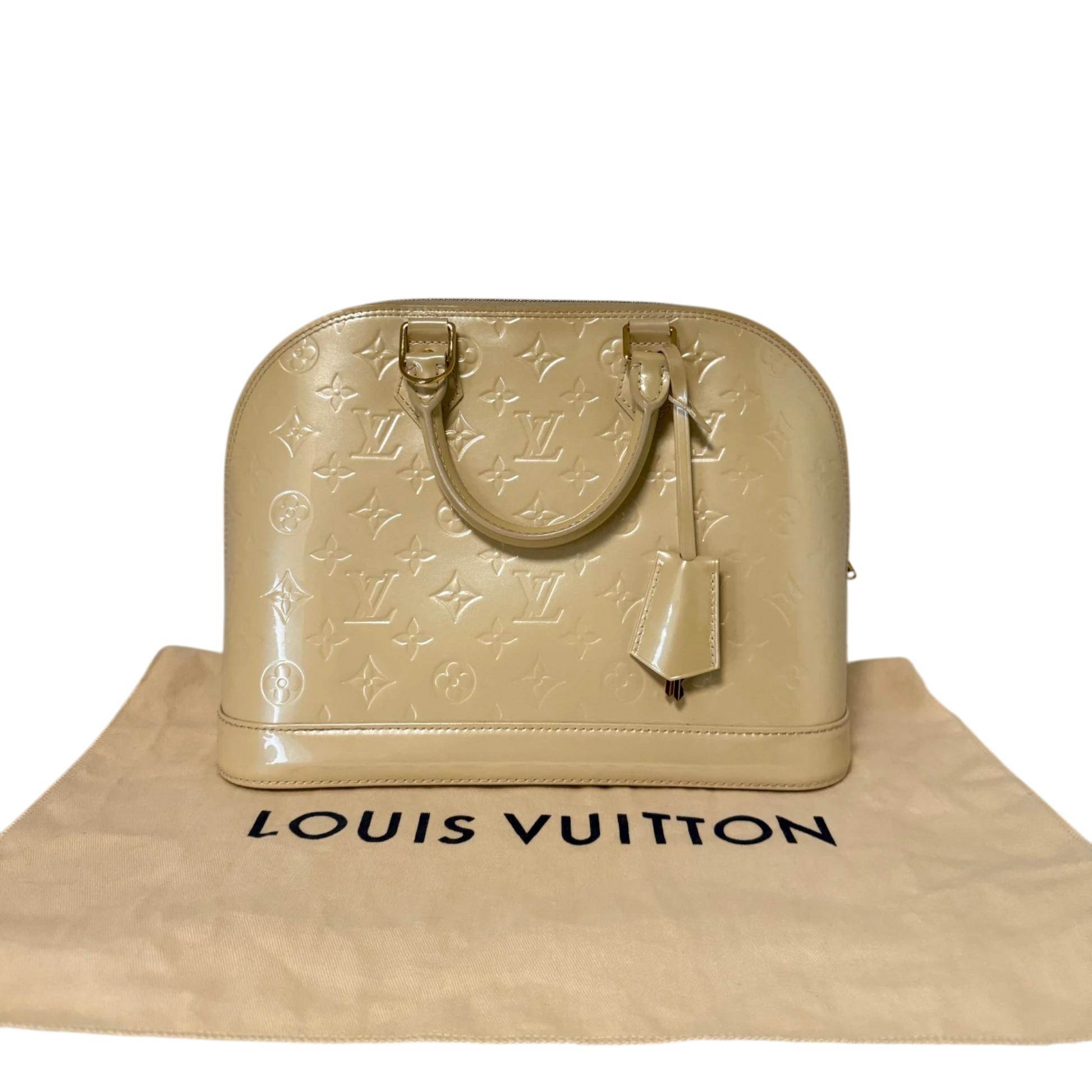 Louis Vuitton Alma PM Monogram Vernis beige Louis Vuitton