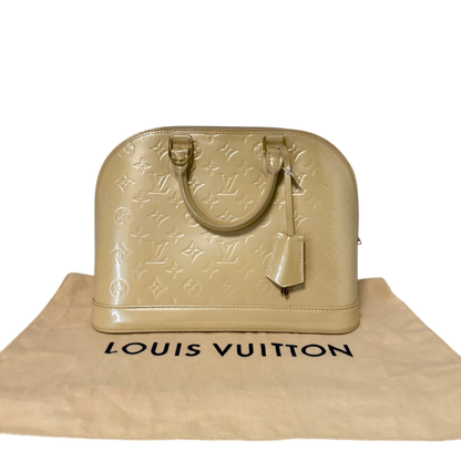 Louis Vuitton Alma PM Monogram Vernis beige Louis Vuitton